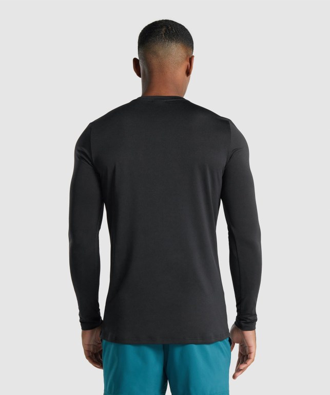 Sudaderas Gymshark Arrival Graphic Negras | bYXh2Ru9k7M