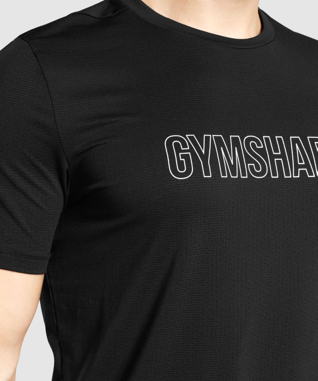 Sudaderas Gymshark Arrival Graphic Negras | fnzyFFDVMmy