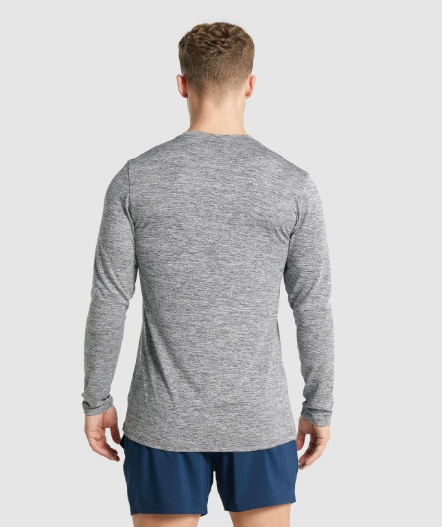 Sudaderas Gymshark Arrival Marl Gris | 1wTi1HxBvgH