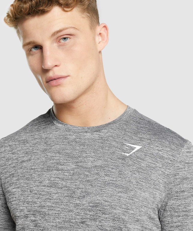 Sudaderas Gymshark Arrival Marl Gris | lmuUnnW52lS