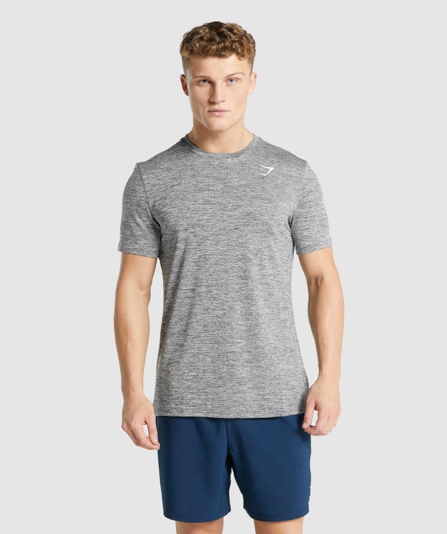 Sudaderas Gymshark Arrival Marl Gris | lmuUnnW52lS