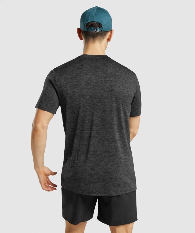 Sudaderas Gymshark Arrival Marl Negras | JbNDzzDIRQR