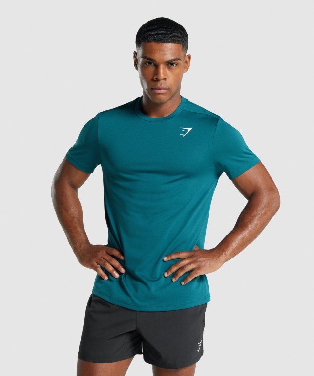 Sudaderas Gymshark Arrival Regular Fit Turquesa | nqLU18EJAWC