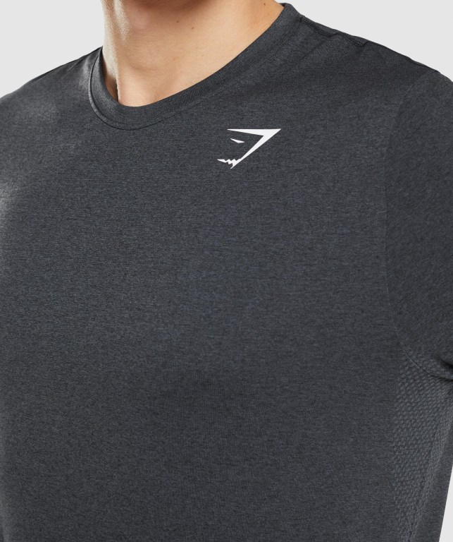 Sudaderas Gymshark Arrival Seamless Negras | x4nQ1bg31r7