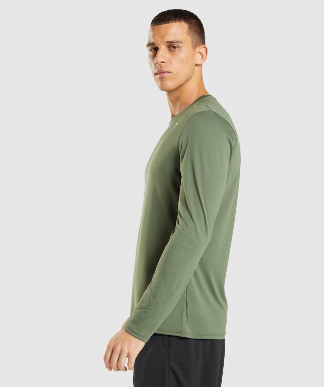 Sudaderas Gymshark Arrival Verde Oliva | OfgZ1LYEOjD