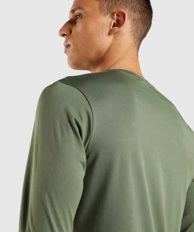 Sudaderas Gymshark Arrival Verde Oliva | OfgZ1LYEOjD