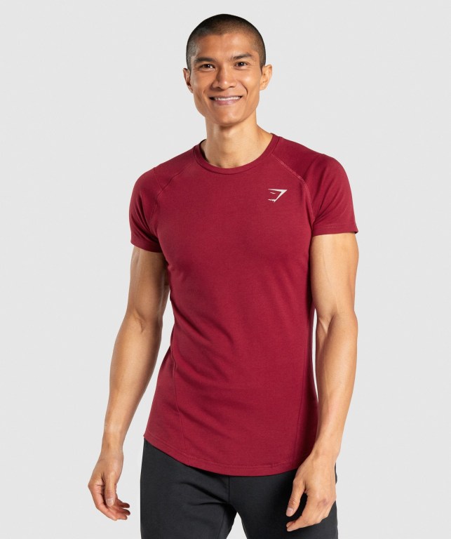 Sudaderas Gymshark Bold Burdeos | vvZCghE6cpk