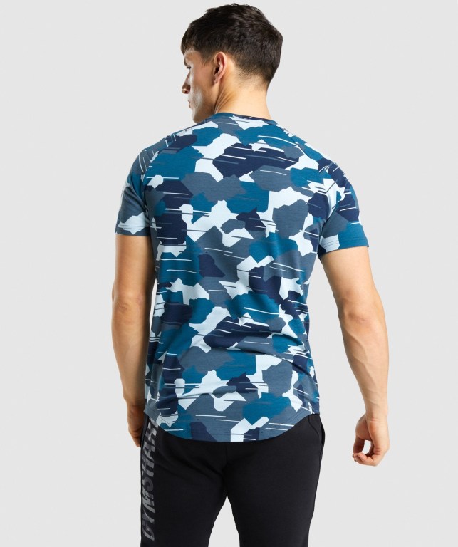 Sudaderas Gymshark Bold Camuflaje Blancas | vhl5WDeL4oJ