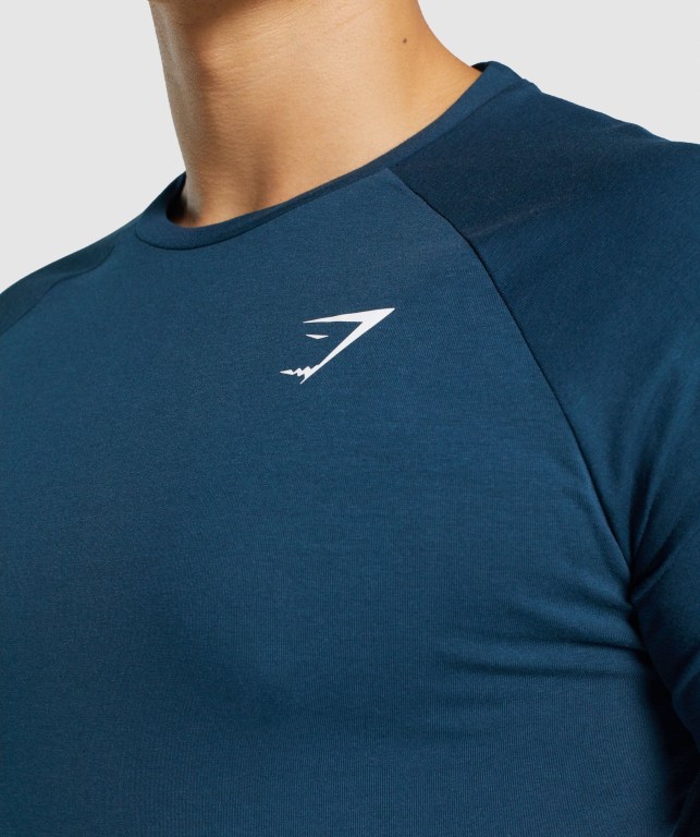 Sudaderas Gymshark Critical 2.0 Azul Marino | KrqGfp4jPqd