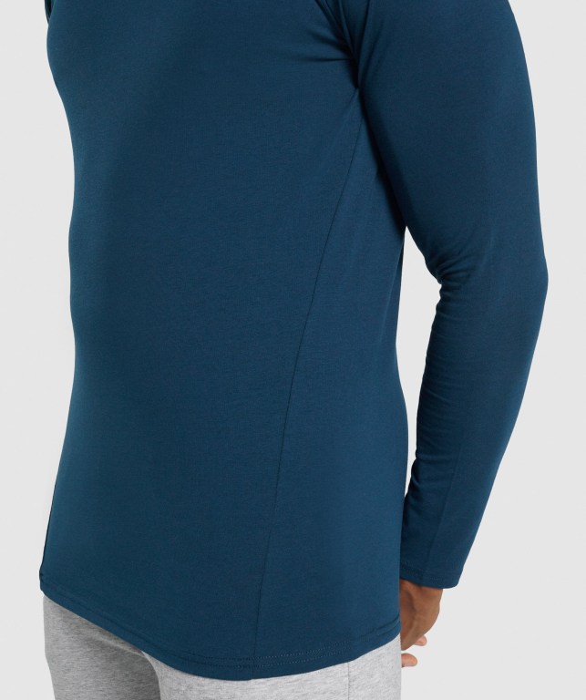 Sudaderas Gymshark Critical 2.0 Azul Marino | zvRxsPQgl2K