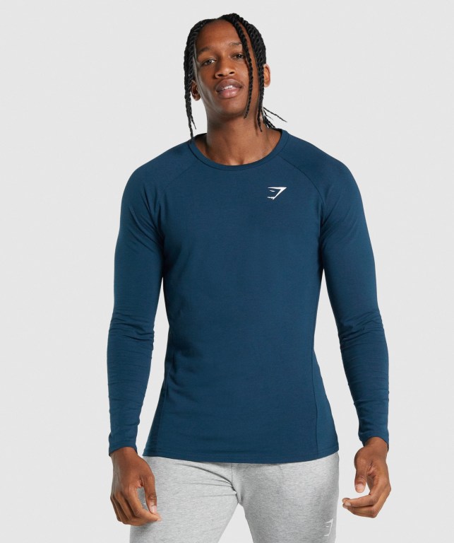 Sudaderas Gymshark Critical 2.0 Azul Marino | zvRxsPQgl2K