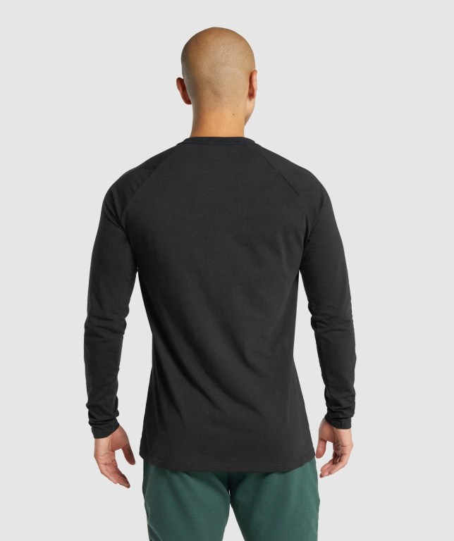 Sudaderas Gymshark Critical 2.0 Negras | Q6KOWBUGddN