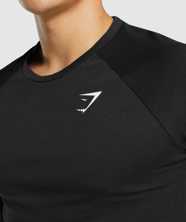 Sudaderas Gymshark Critical 2.0 Negras | Q6KOWBUGddN