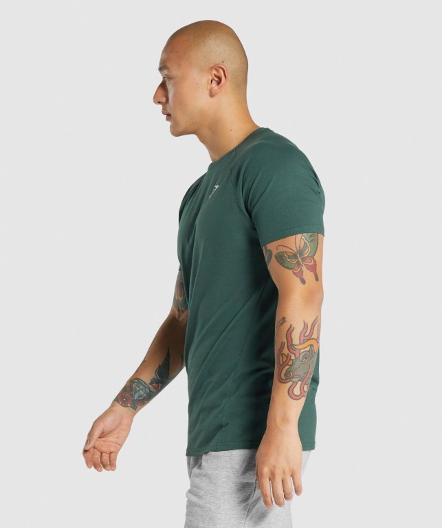 Sudaderas Gymshark Critical 2.0 Verde Oscuro | 6HTObeit4Dx