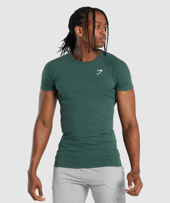 Sudaderas Gymshark Critical 2.0 Verde Oscuro | FO7VM2TuMV8