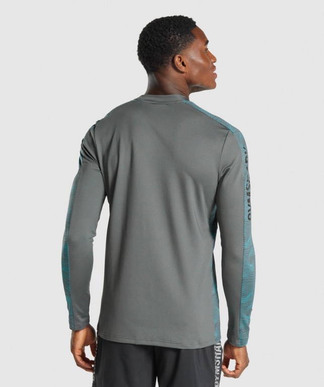 Sudaderas Gymshark Deporte Crew Gris | YTtdQgucUJr