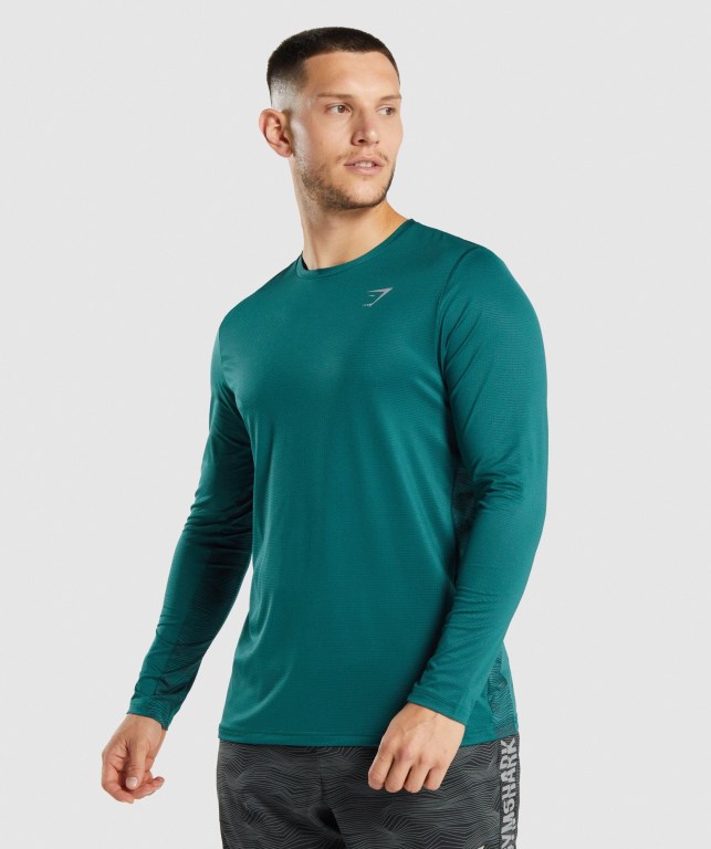 Sudaderas Gymshark Deporte Turquesa | HuqK4Sj9pZG