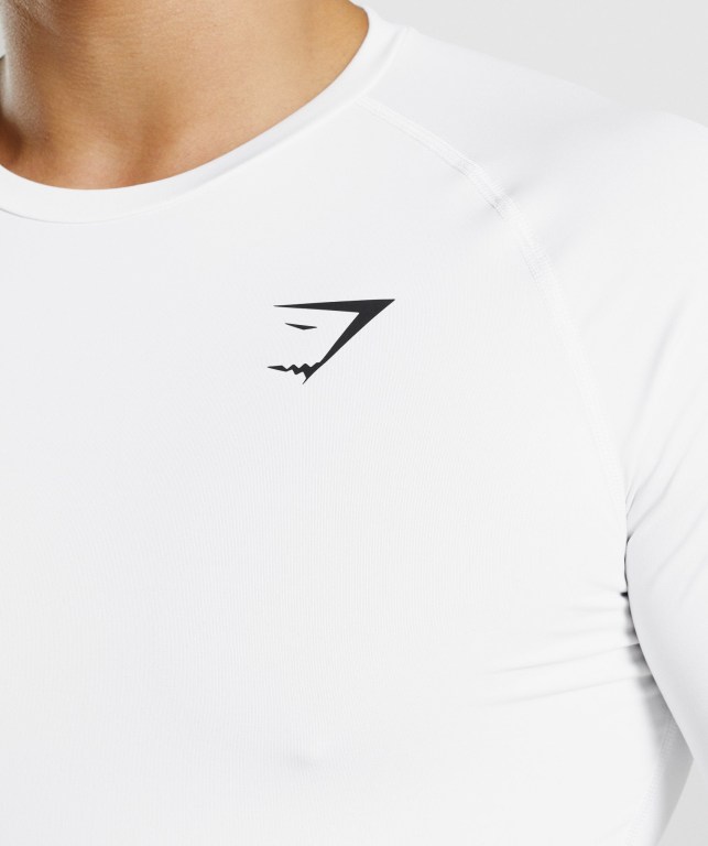 Sudaderas Gymshark Element Baselayer Blancas | tW16ooAMWSz