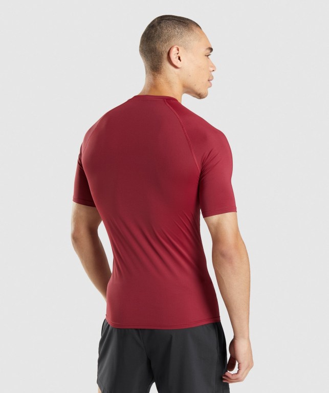 Sudaderas Gymshark Element Baselayer Burdeos | NEiVUzfR3Tq