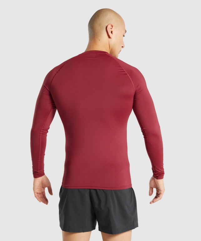 Sudaderas Gymshark Element Baselayer Burdeos | yfJmCsXfakw