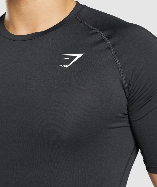 Sudaderas Gymshark Element Baselayer Negras | FPpQIOfA5lY