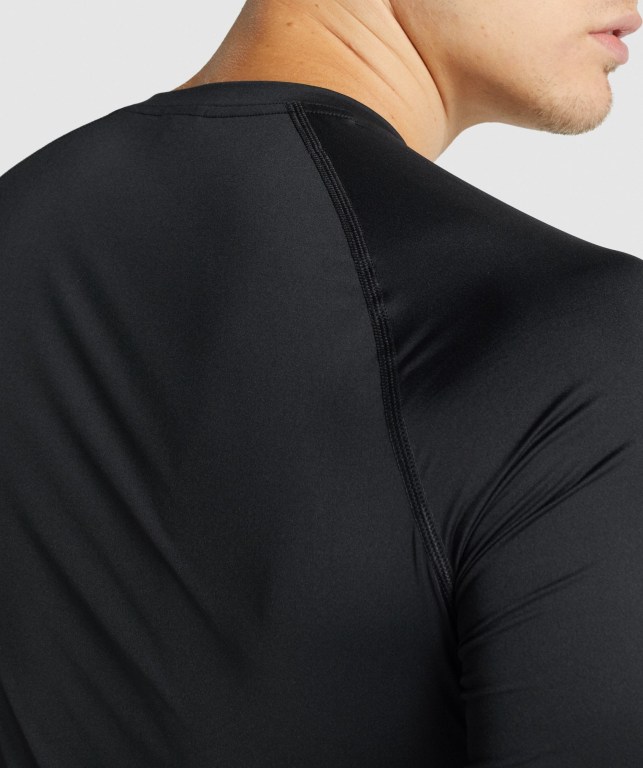 Sudaderas Gymshark Element Baselayer Negras | PIth3zsJpU7