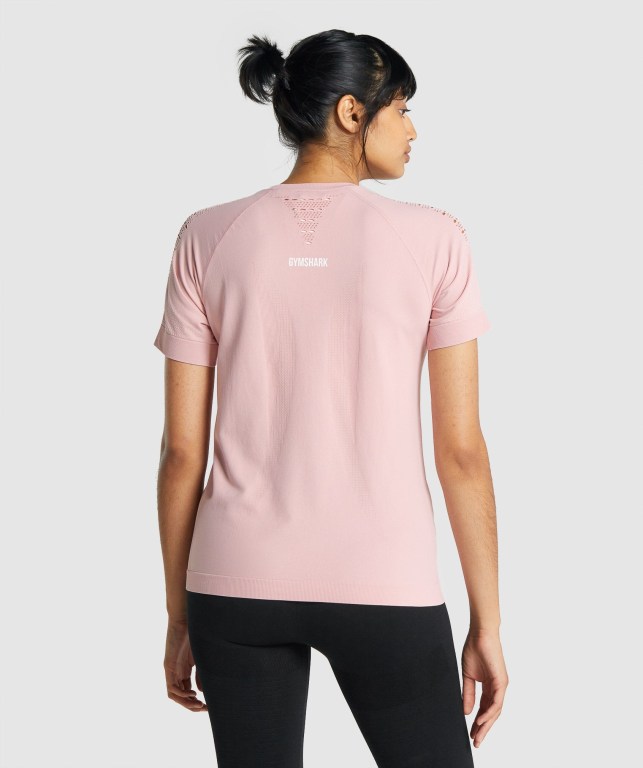 Sudaderas Gymshark Energy Seamless Rosas Claro | EF6TOBLunLH