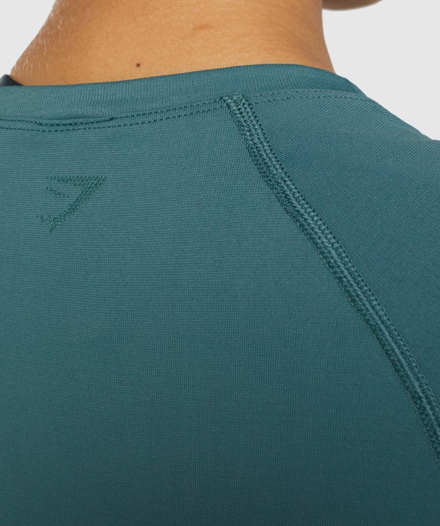 Sudaderas Gymshark Fit Seamless Verde Oscuro | JTpDWBL1GTp