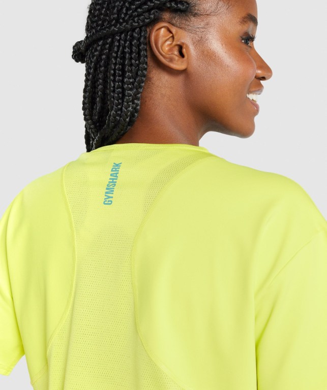 Sudaderas Gymshark Pulse Amarillo | 8AaIkTnmAdh