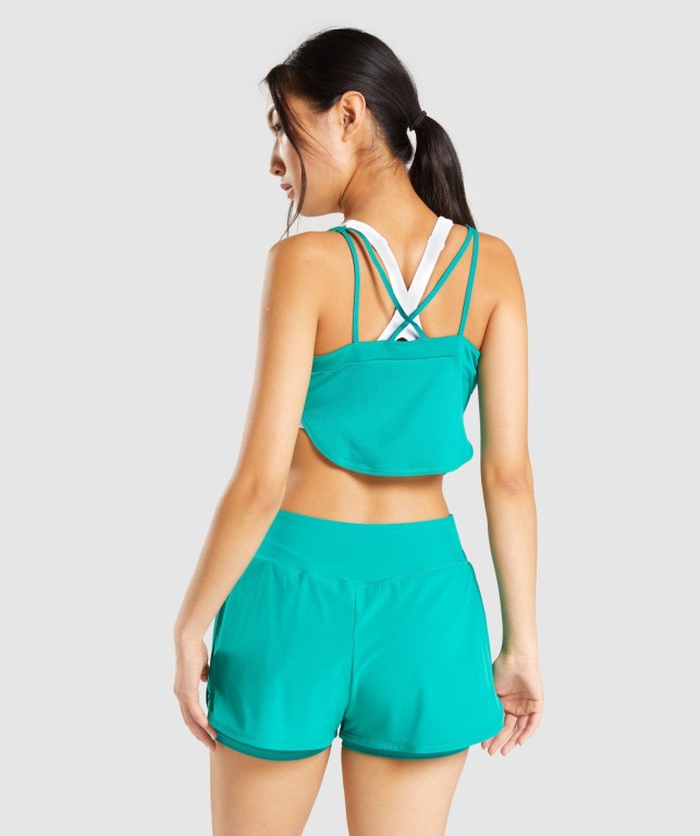 Sudaderas Gymshark Pulse Crop Top Verde | ffuqp6ZbrBf