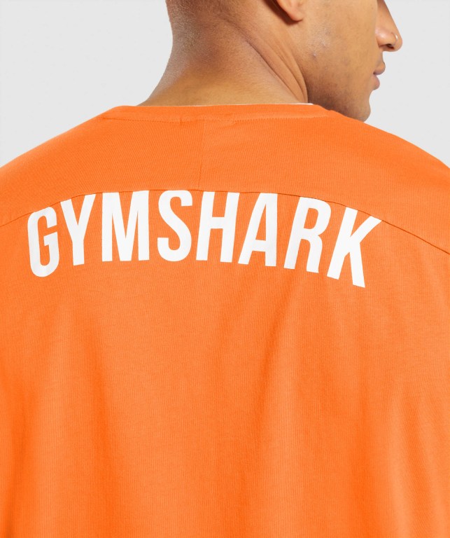 Sudaderas Gymshark Recess Naranjas | Bpg8CyBQcAC