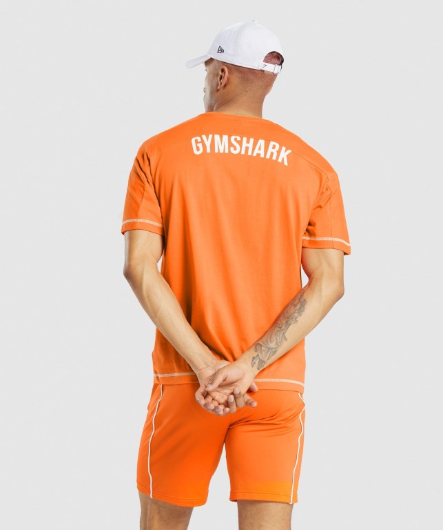 Sudaderas Gymshark Recess Naranjas | Bpg8CyBQcAC