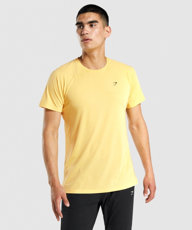 Sudaderas Gymshark Studio Amarillo | ctbRXm3yoWb