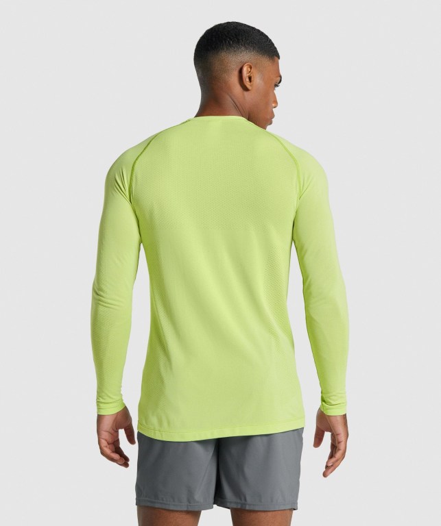 Sudaderas Gymshark Vital Light seamless Amarillo | 2uYGDaklNdU