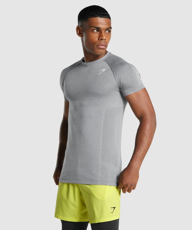 Sudaderas Gymshark Vital Light seamless Gris | HXjhXKDrQGk