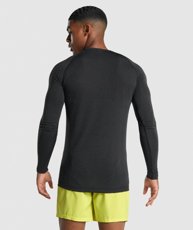 Sudaderas Gymshark Vital Light seamless Negras | MuyDnCXHxG1