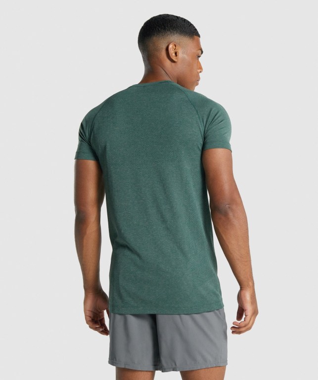 Sudaderas Gymshark Vital Light seamless Verde Oscuro | zo55efLlQmh