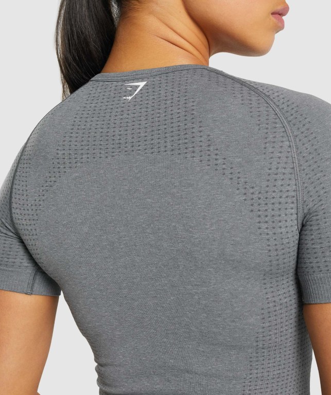 Sudaderas Gymshark Vital Seamless 2.0 Gris | eRA3w37zlfa