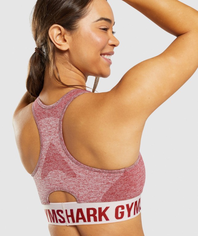 Sujetadores Deportivos Gymshark Flex Sports Bra Burdeos | 1UjOWeg9Naq