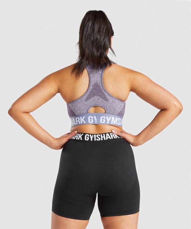 Sujetadores Deportivos Gymshark Flex Sports Bra Moradas | aB5AsLnpDaS