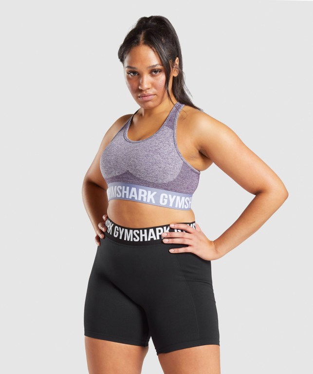 Sujetadores Deportivos Gymshark Flex Sports Bra Moradas | aB5AsLnpDaS