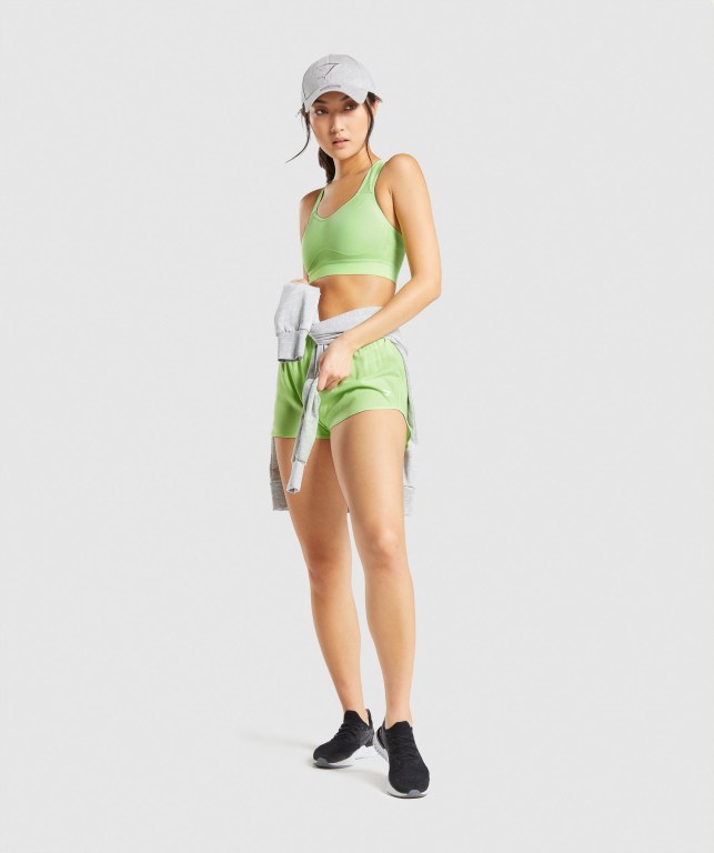 Sujetadores Deportivos Gymshark Ligeros High Support Entrenamiento Sports Bra Verde | 55EqcqNB6lv