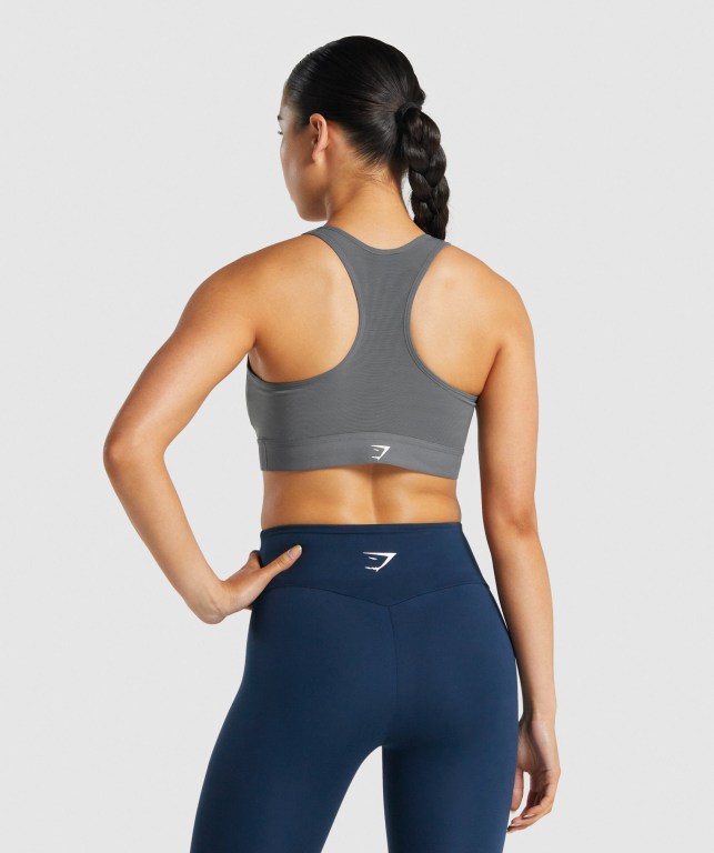 Sujetadores Deportivos Gymshark Ligeros High Support Entrenamiento Sports Bra Gris | LPRBVoTCxVF