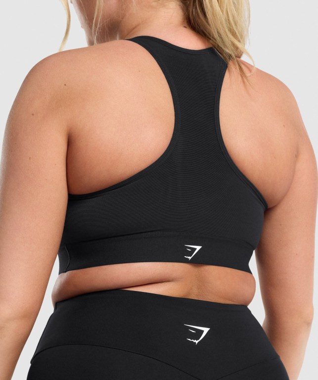 Sujetadores Deportivos Gymshark Ligeros High Support Entrenamiento Sports Bra Negras | r9EfKlVSR1e