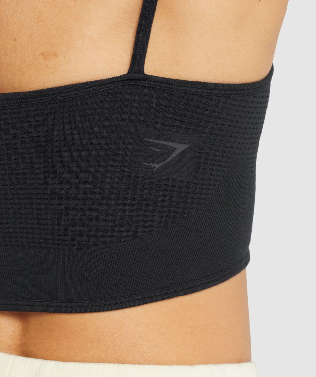 Sujetadores Deportivos Gymshark Pause Bralette Negras | MNq6JOC35l4