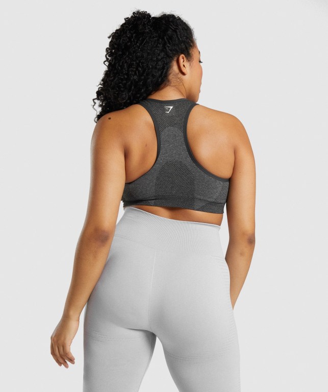 Sujetadores Deportivos Gymshark Vital Seamless 2.0 Sports Bra Gris | Iln4SmpAswT