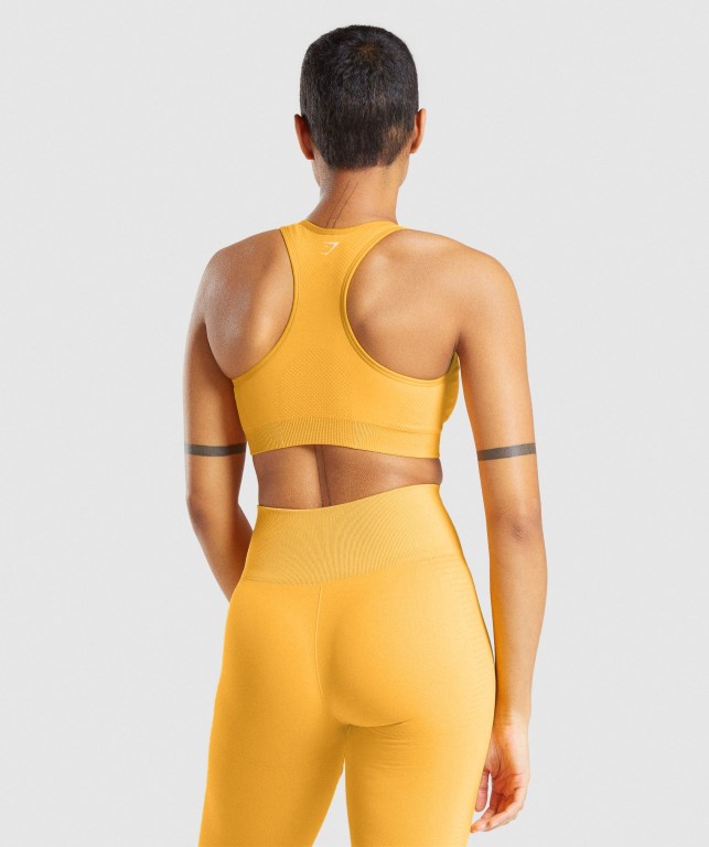 Sujetadores Deportivos Gymshark Vital Seamless 2.0 Sports Bra Amarillo | nWbBWy8ldeI