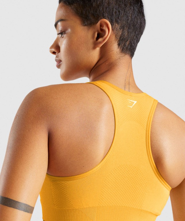 Sujetadores Deportivos Gymshark Vital Seamless 2.0 Sports Bra Amarillo | nWbBWy8ldeI