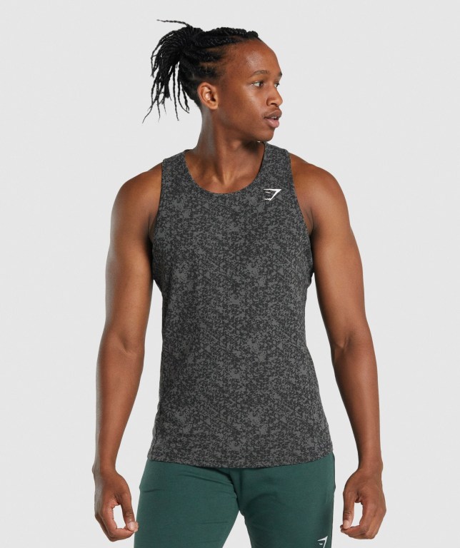 Camiseta Tirantes Gymshark Critical 2.0 Gris | G1x4Wwq4gau