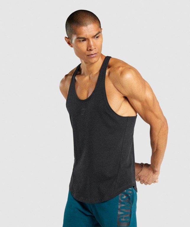 Chalecos Gymshark Bold Negras | kNMiirPqpwe